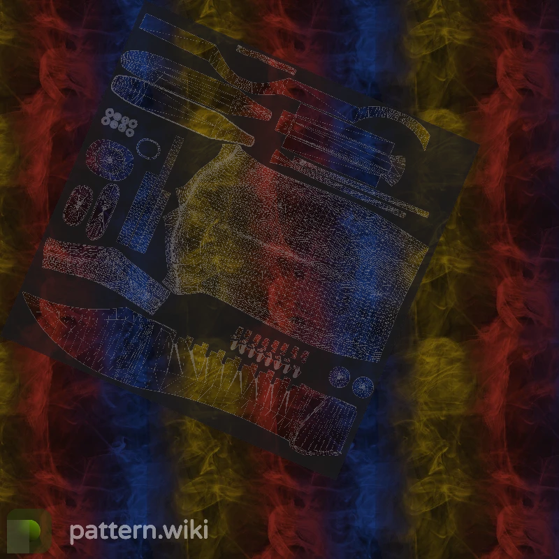 Bowie Knife Marble Fade seed 647 pattern template