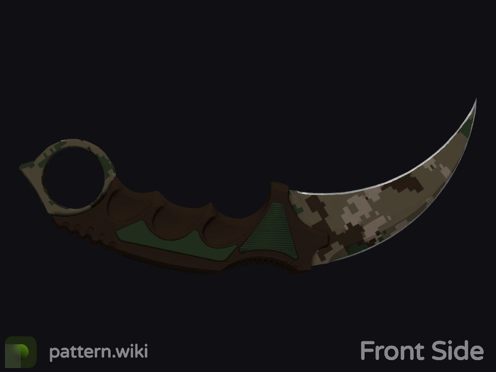 Karambit Forest DDPAT seed 714