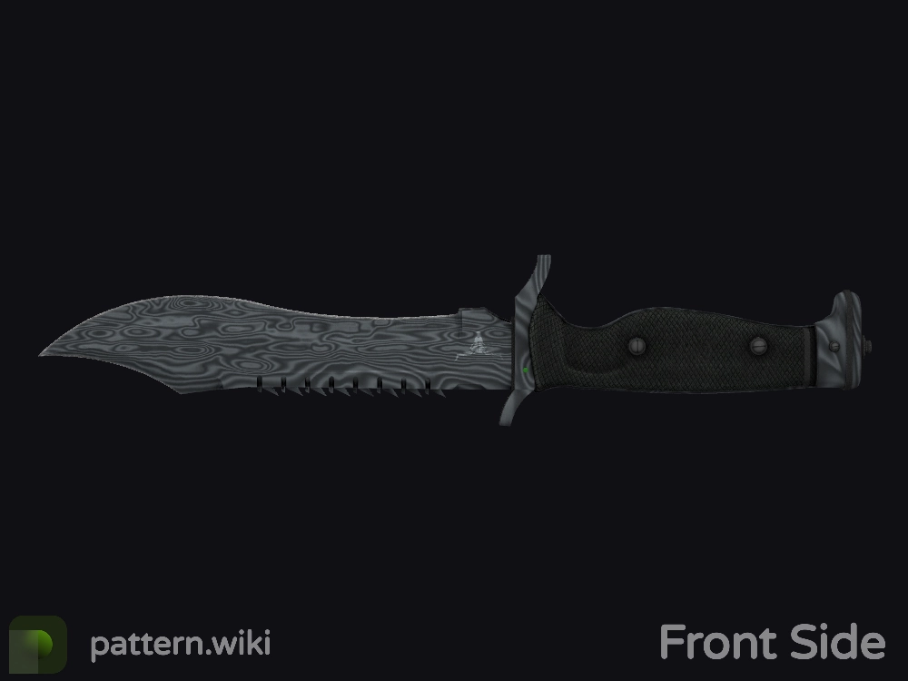 Bowie Knife Damascus Steel seed 350