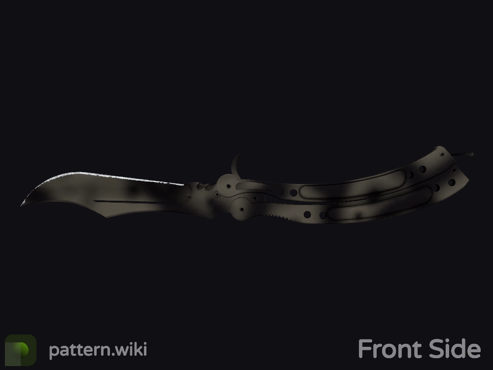 Butterfly Knife Scorched seed 631