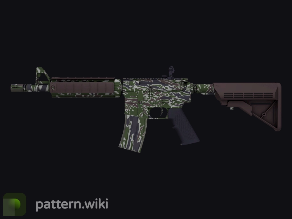 M4A4 Jungle Tiger seed 28