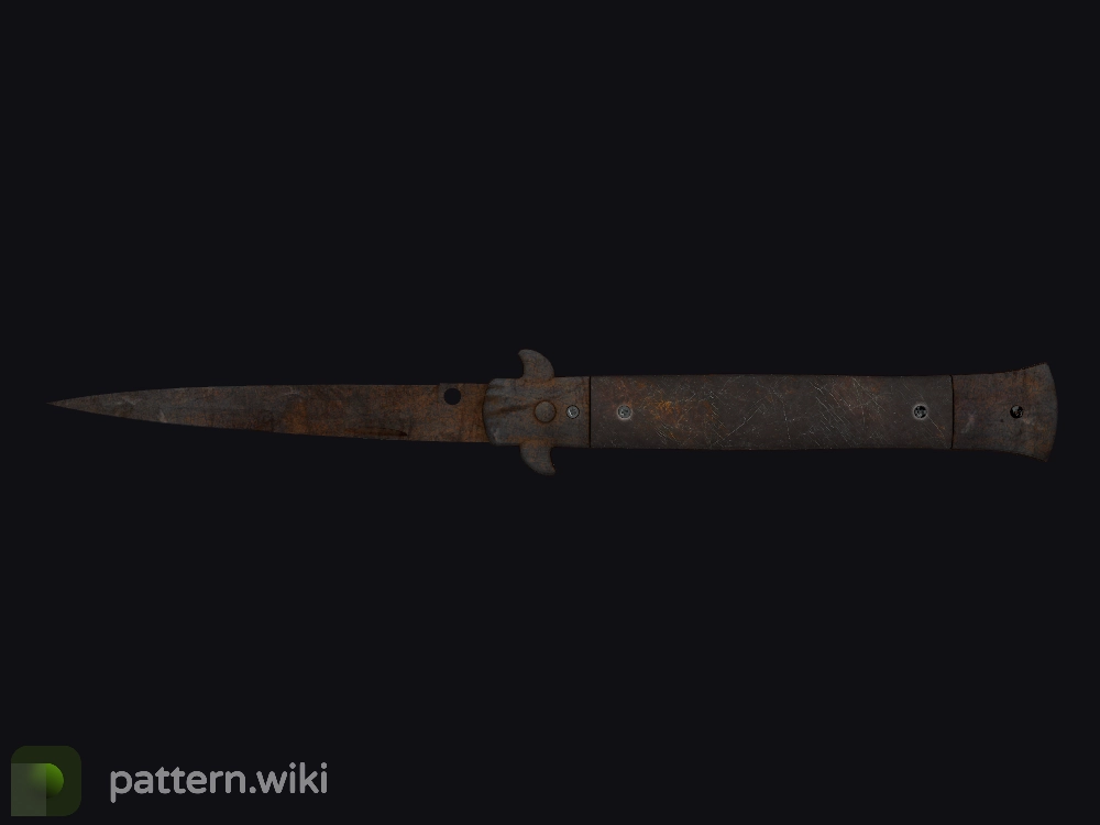 Stiletto Knife Rust Coat seed 680