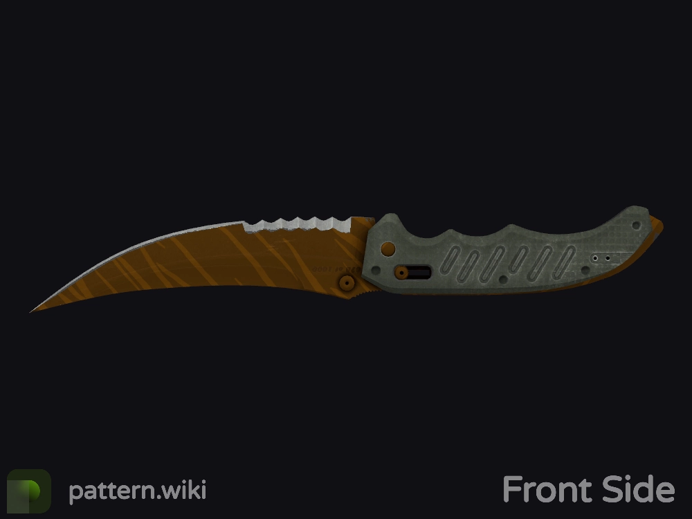 Flip Knife Tiger Tooth seed 843