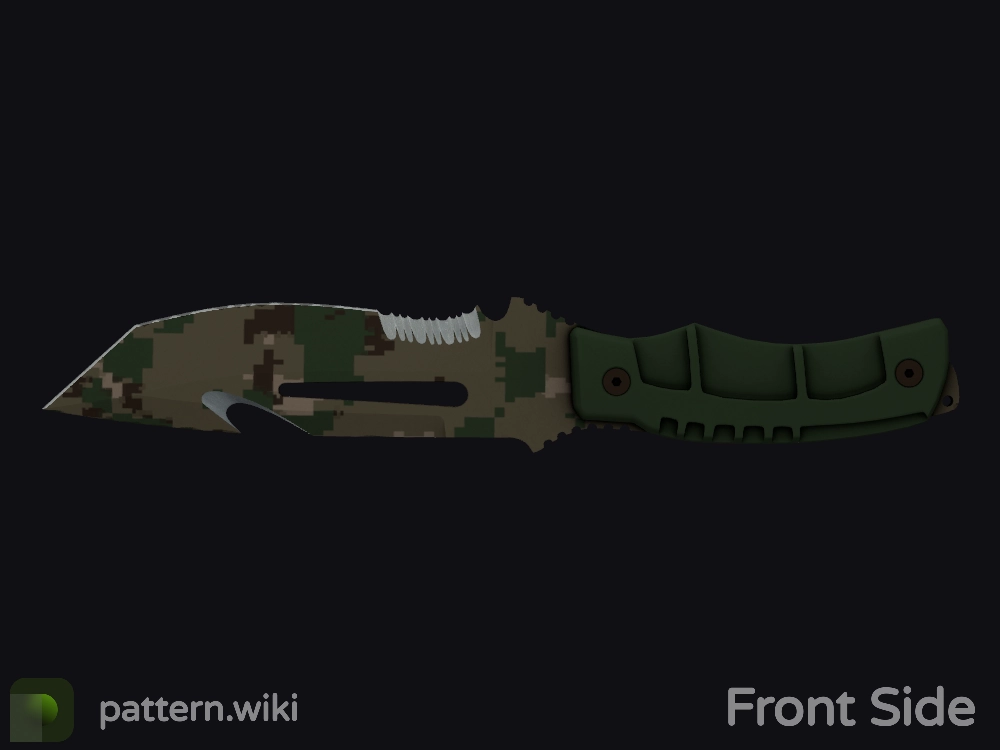 Survival Knife Forest DDPAT seed 155