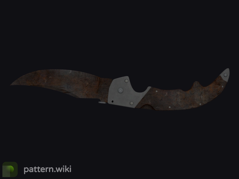 Falchion Knife Rust Coat seed 589