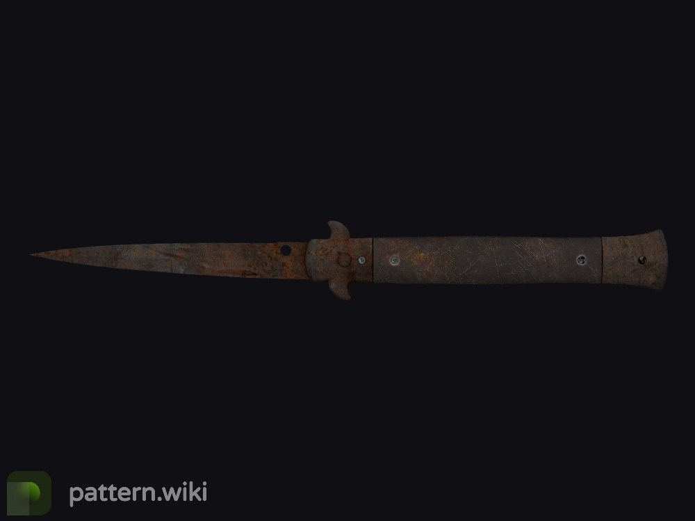 Stiletto Knife Rust Coat seed 197