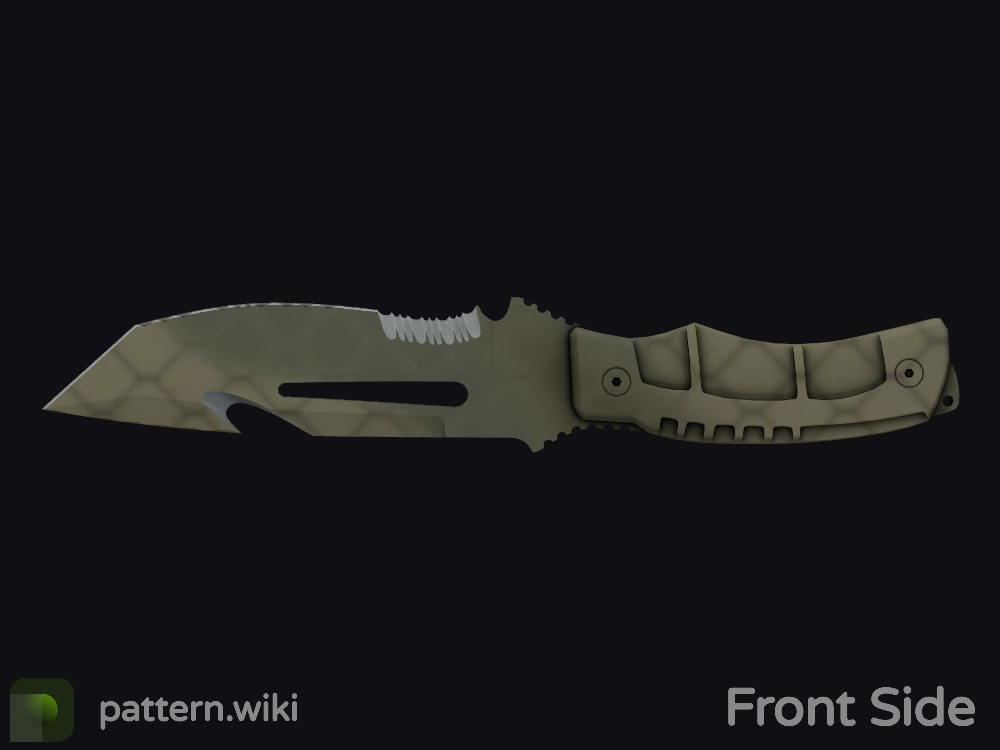 Survival Knife Safari Mesh seed 885