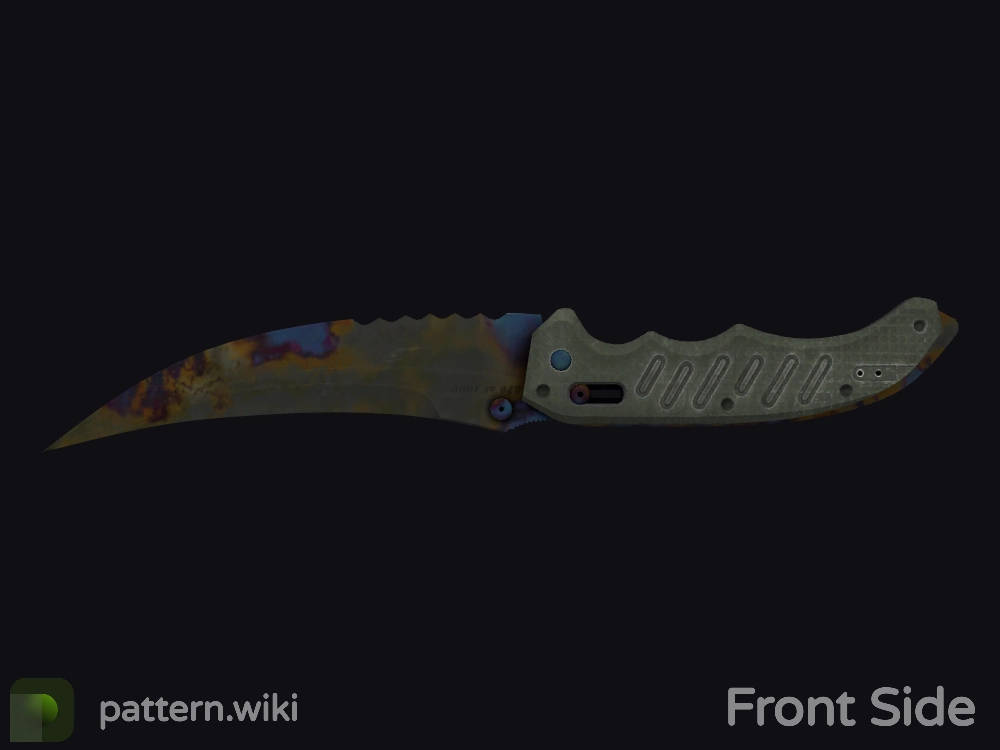 Flip Knife Case Hardened seed 679