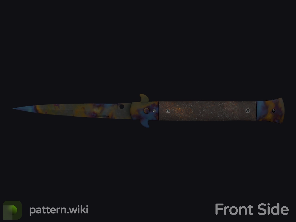 Stiletto Knife Case Hardened seed 982