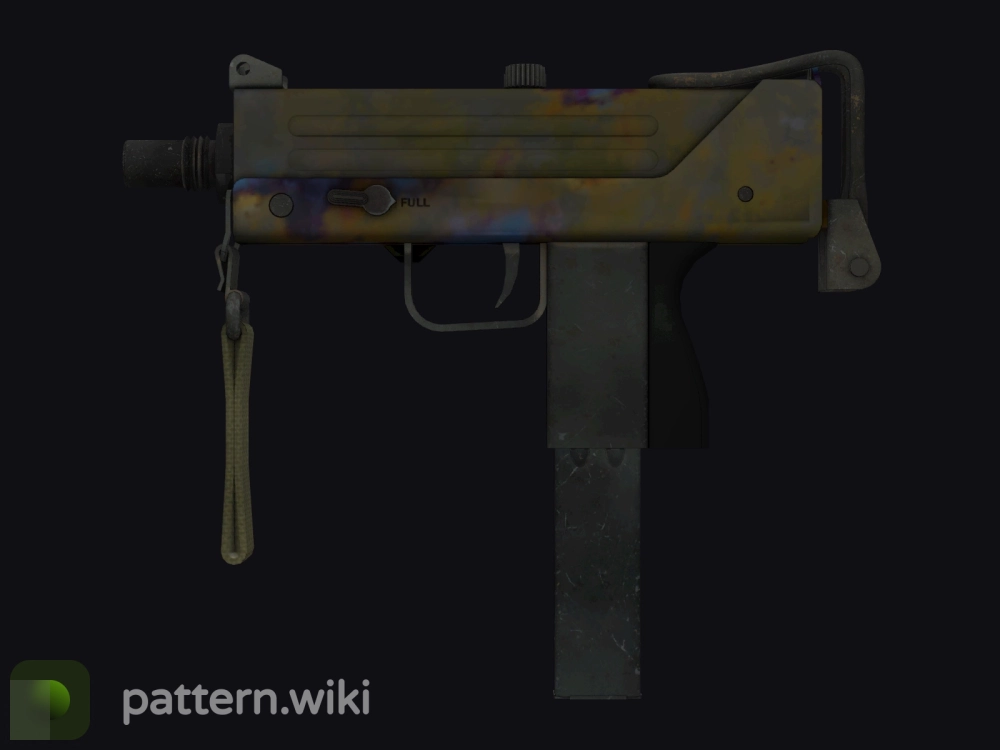 MAC-10 Case Hardened seed 535