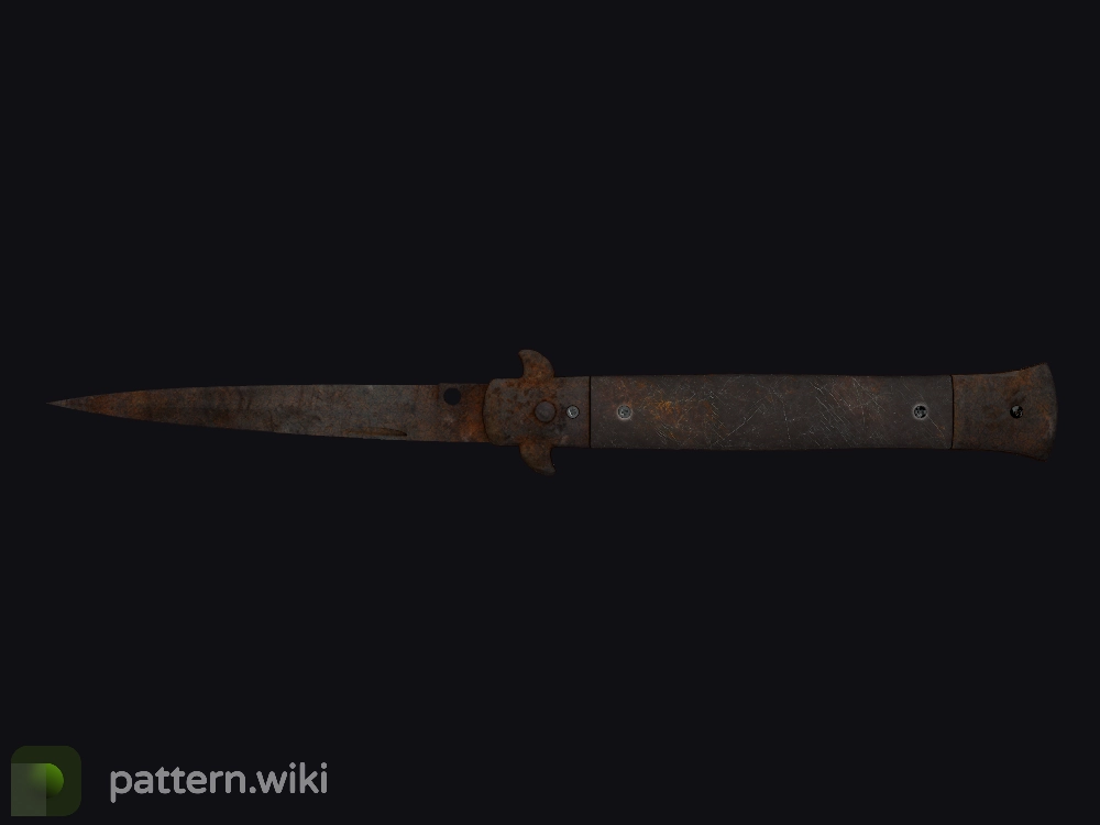 Stiletto Knife Rust Coat seed 999