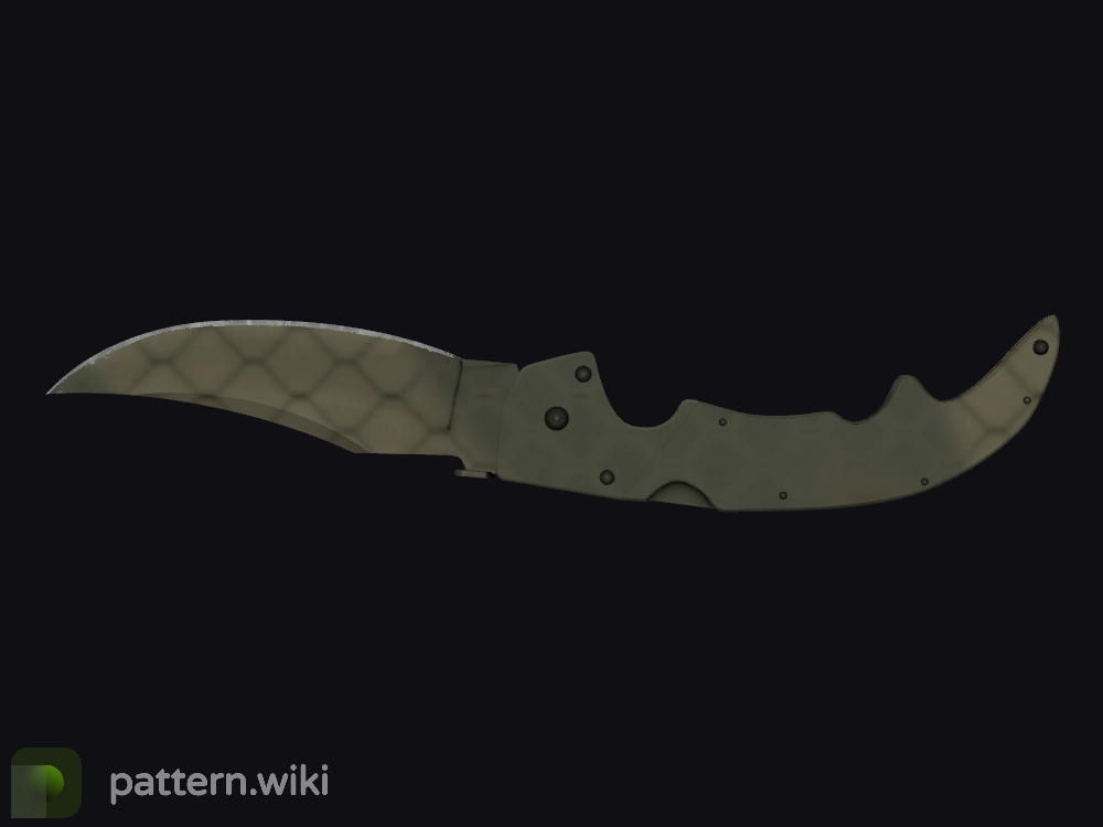 Falchion Knife Safari Mesh seed 181