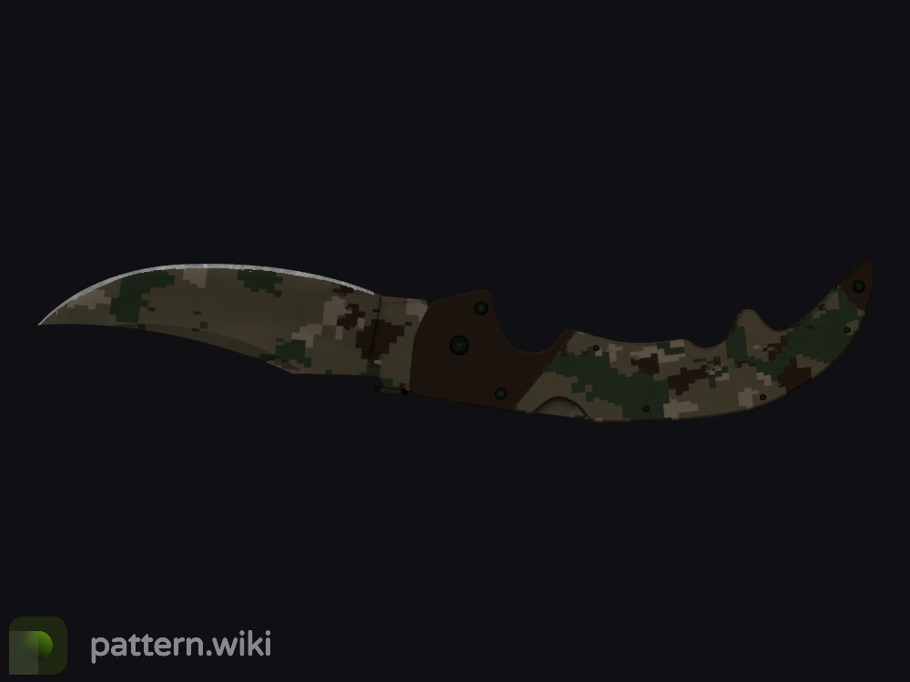 Falchion Knife Forest DDPAT seed 500