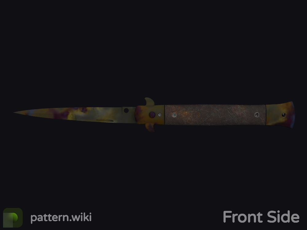 Stiletto Knife Case Hardened seed 712