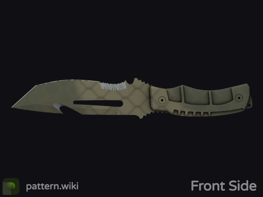 Survival Knife Safari Mesh seed 989