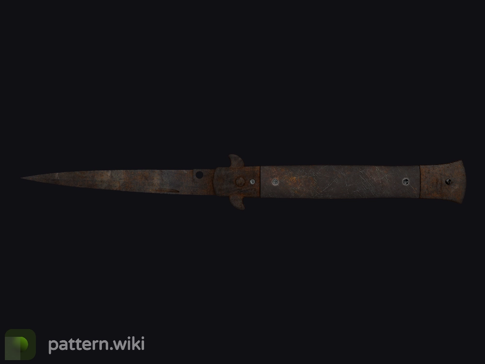 Stiletto Knife Rust Coat seed 399