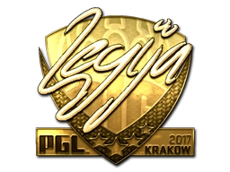 Sticker LEGIJA (Gold) | Krakow 2017 preview