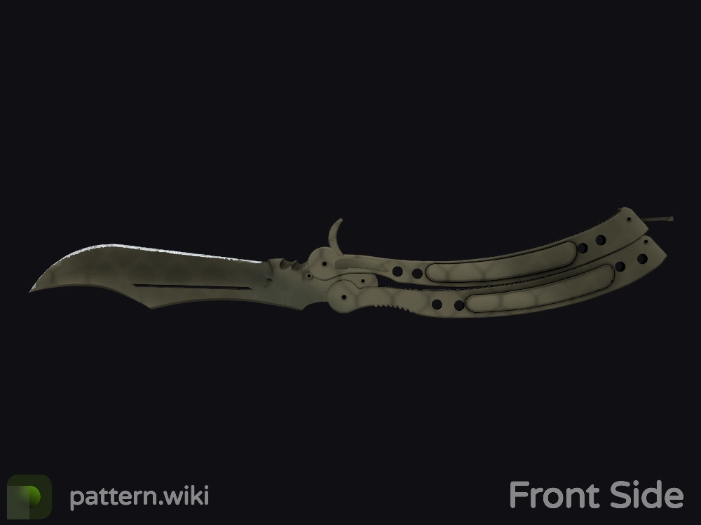 Butterfly Knife Safari Mesh seed 457