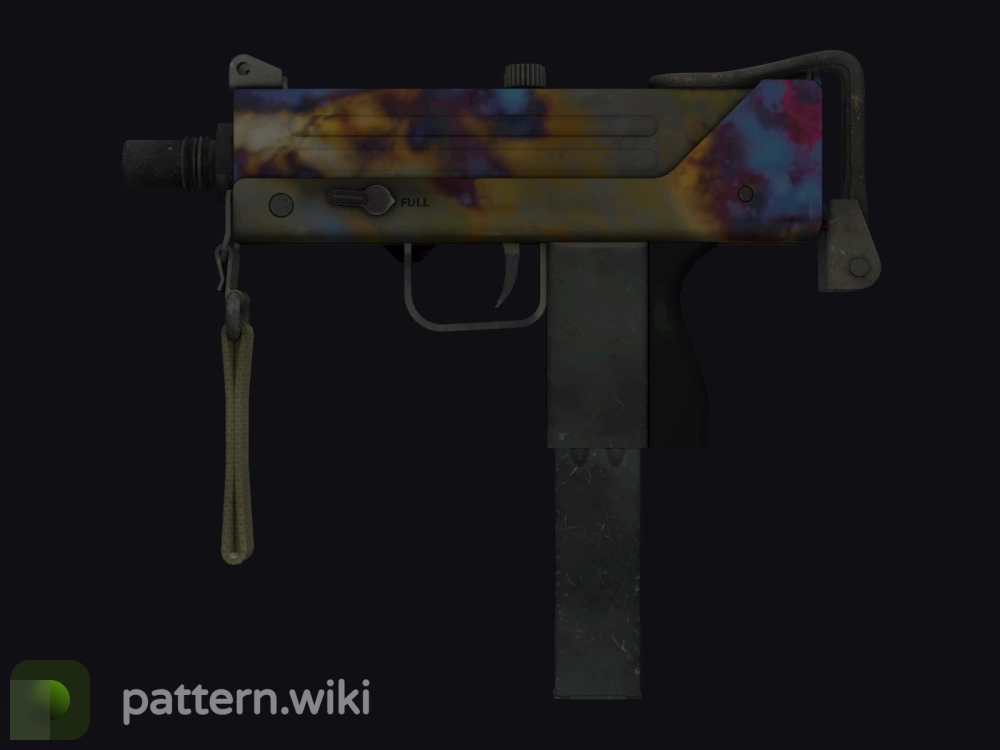 MAC-10 Case Hardened seed 862