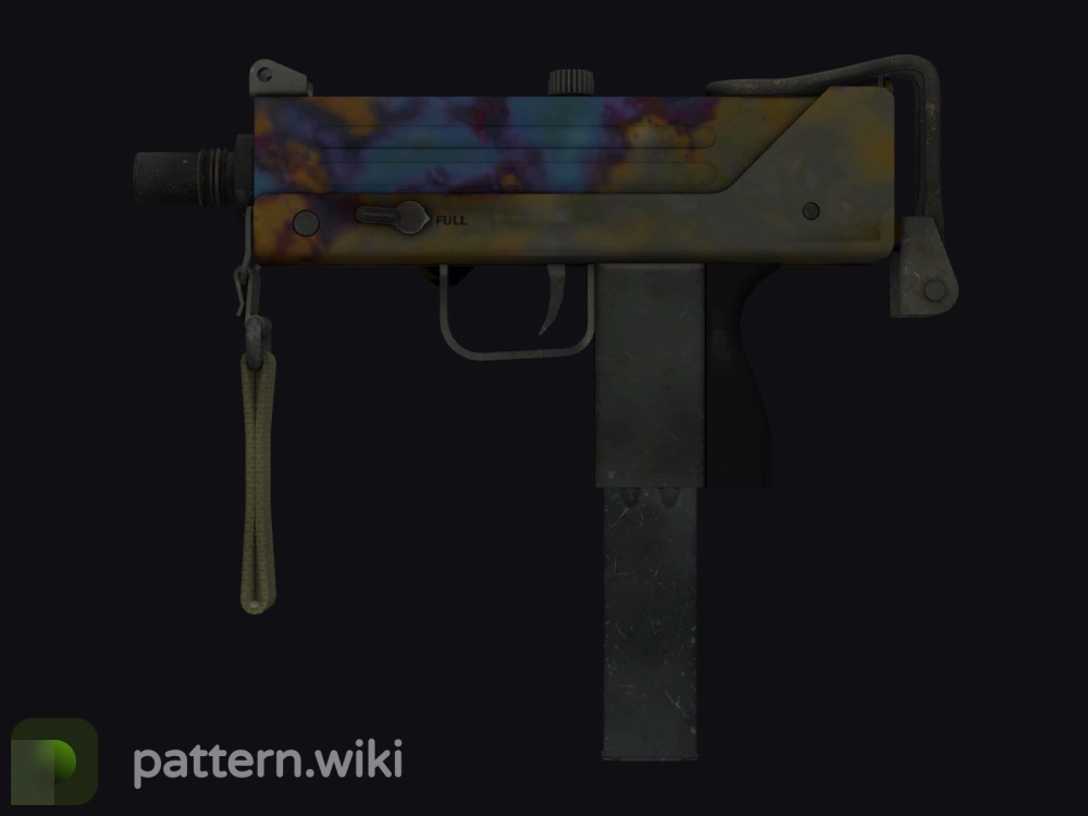 MAC-10 Case Hardened seed 754