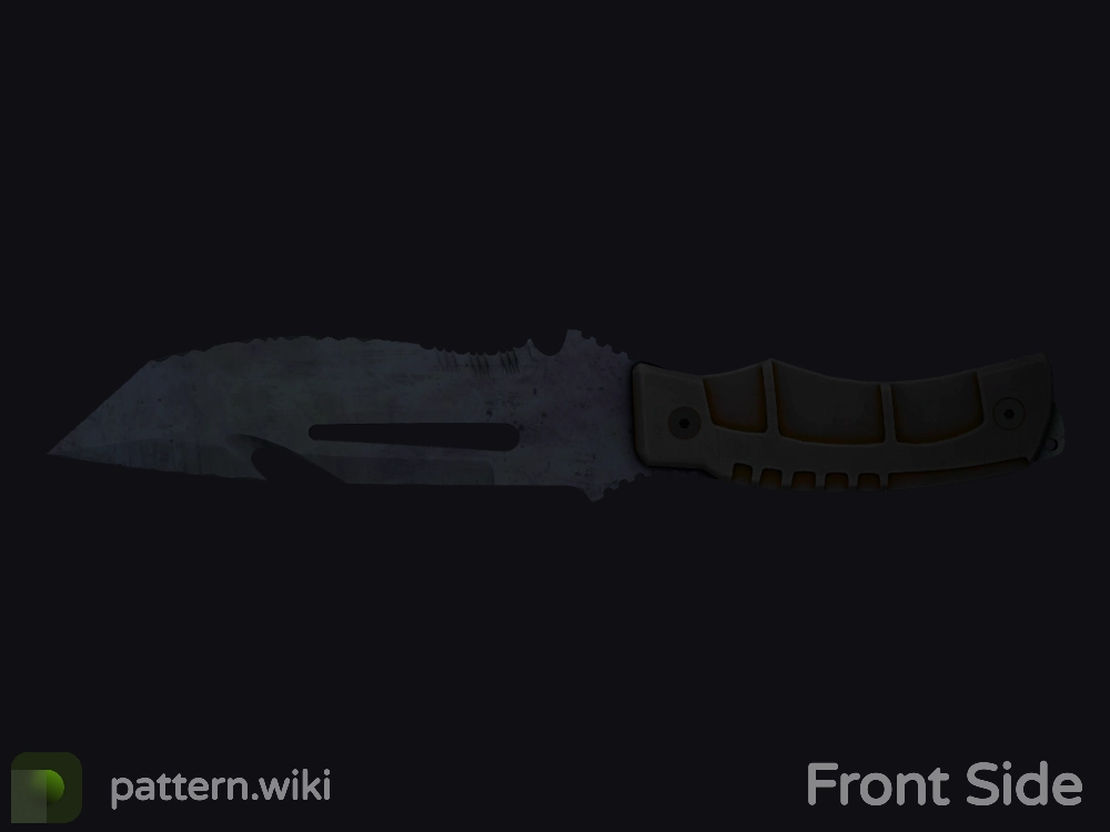 Survival Knife Blue Steel seed 476