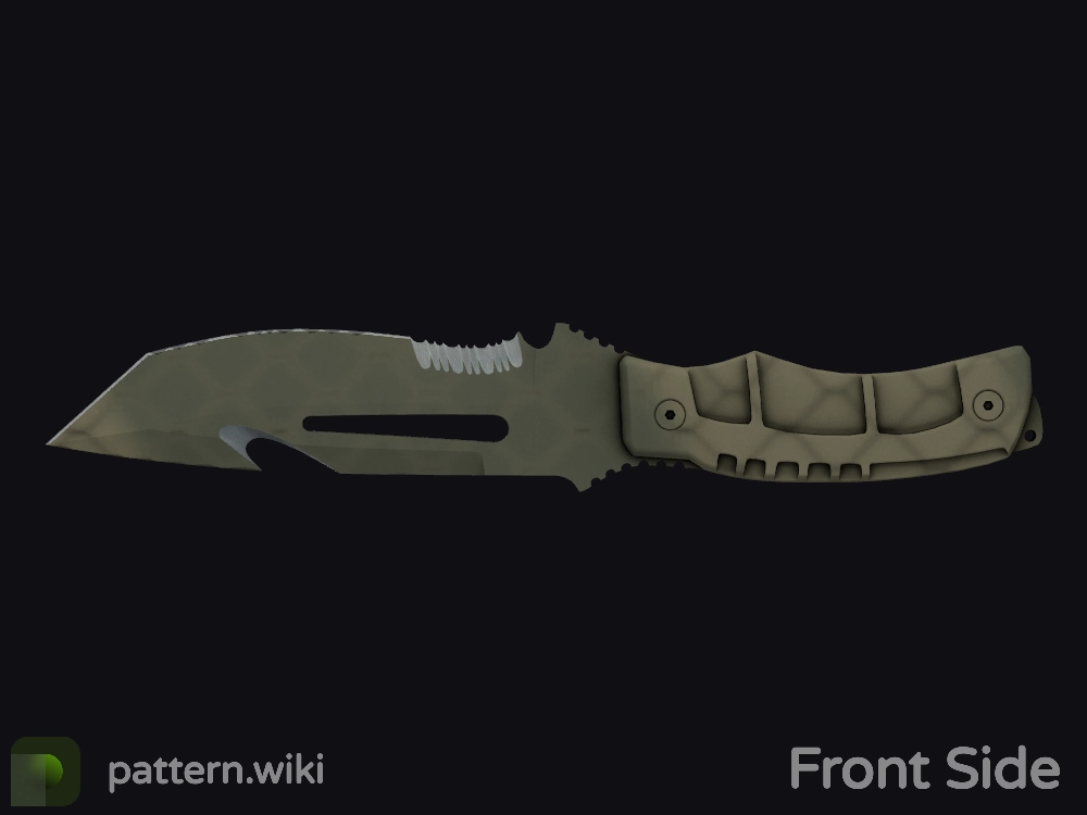 Survival Knife Safari Mesh seed 979