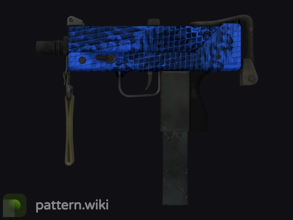 MAC-10 Lapis Gator seed 295