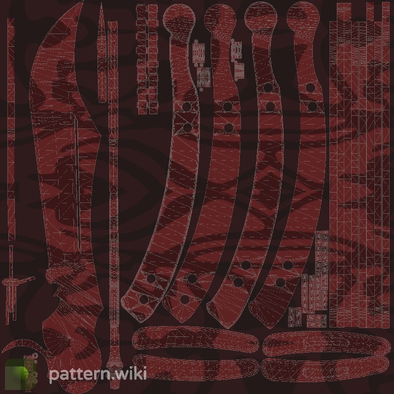 Butterfly Knife Slaughter seed 935 pattern template