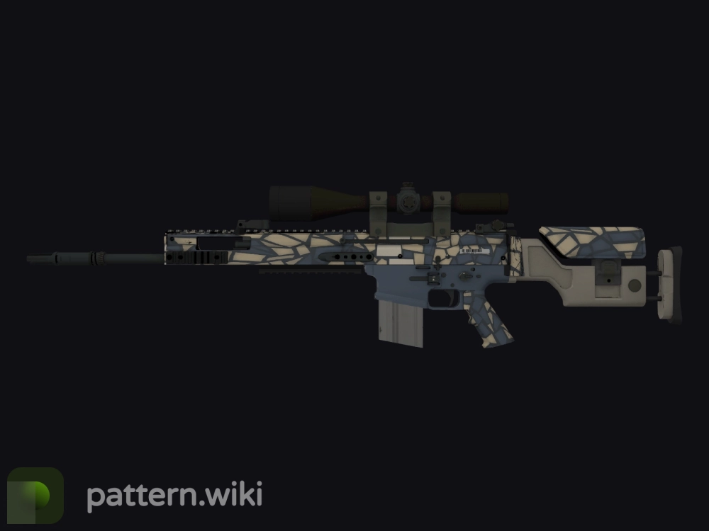 SCAR-20 Stone Mosaico seed 954