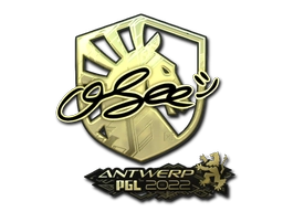 Sticker oSee (Gold) | Antwerp 2022 preview