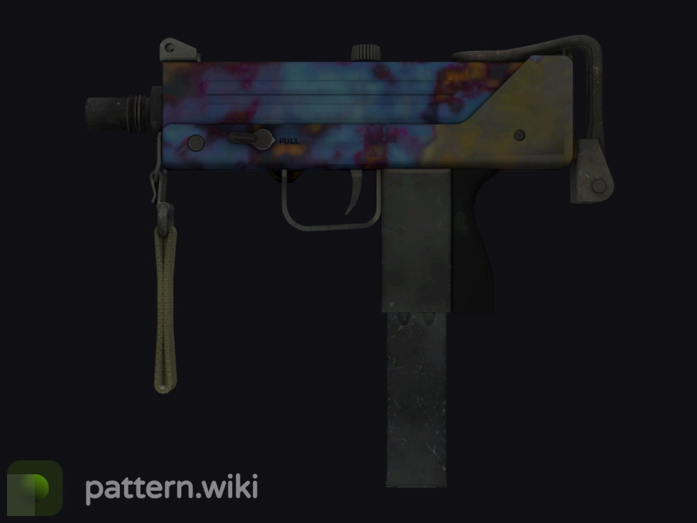 MAC-10 Case Hardened seed 253