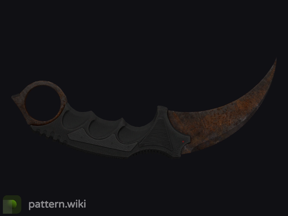 Karambit Rust Coat seed 445