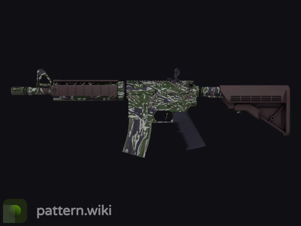 M4A4 Jungle Tiger seed 227