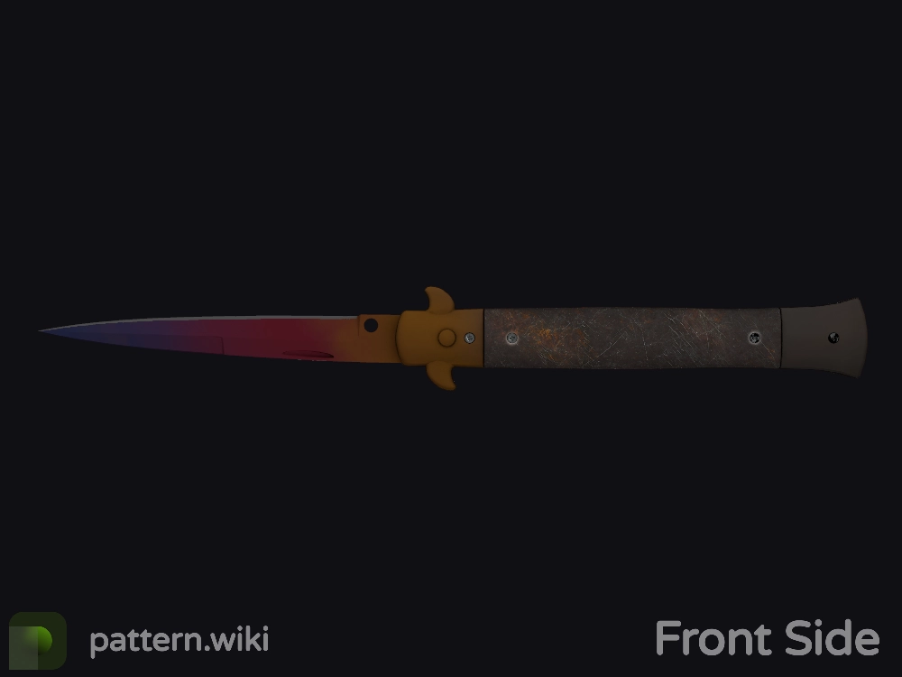 Stiletto Knife Fade seed 528