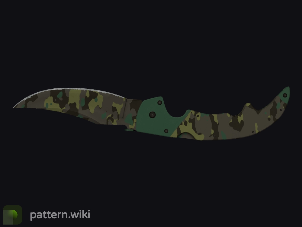 Falchion Knife Boreal Forest seed 264