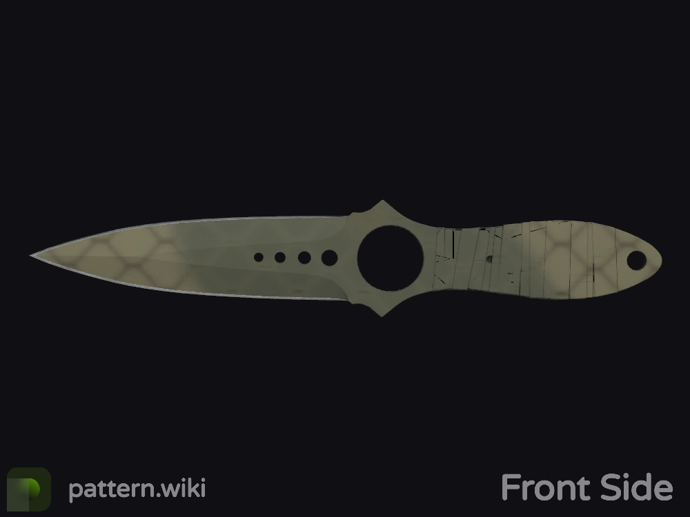 Skeleton Knife Safari Mesh seed 303