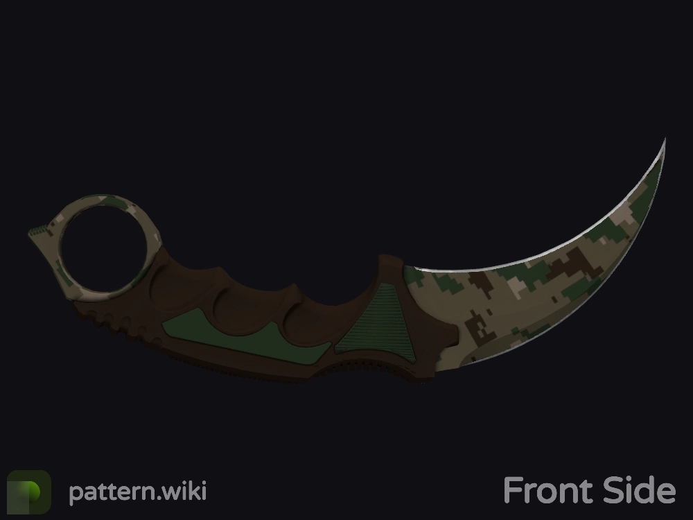 Karambit Forest DDPAT seed 726