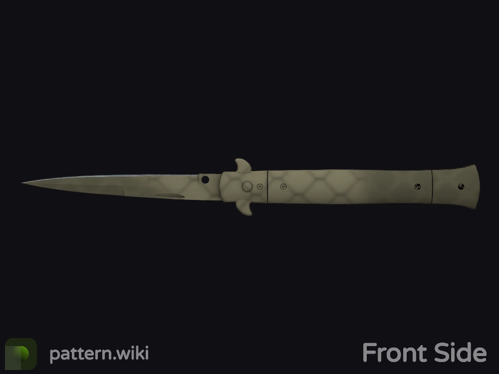 Stiletto Knife Safari Mesh seed 122