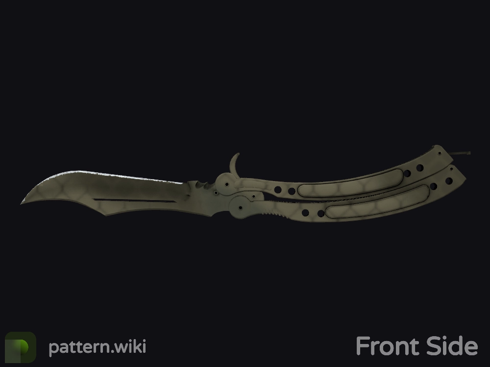 Butterfly Knife Safari Mesh seed 343