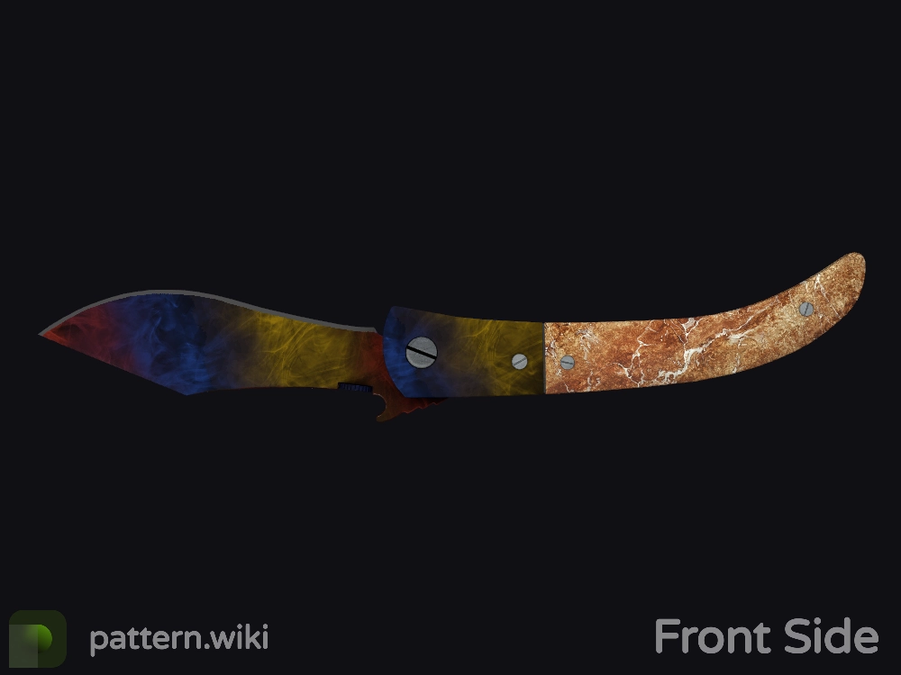 Navaja Knife Marble Fade seed 166