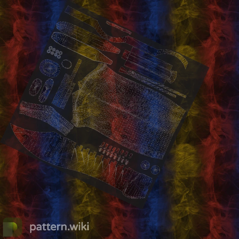 Bowie Knife Marble Fade seed 507 pattern template