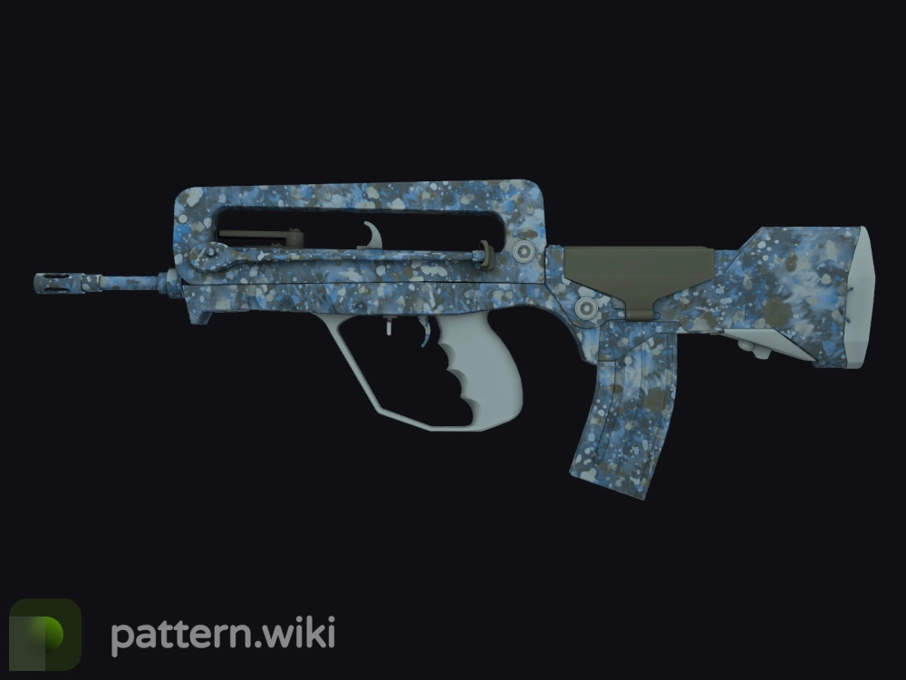 FAMAS Cyanospatter seed 527