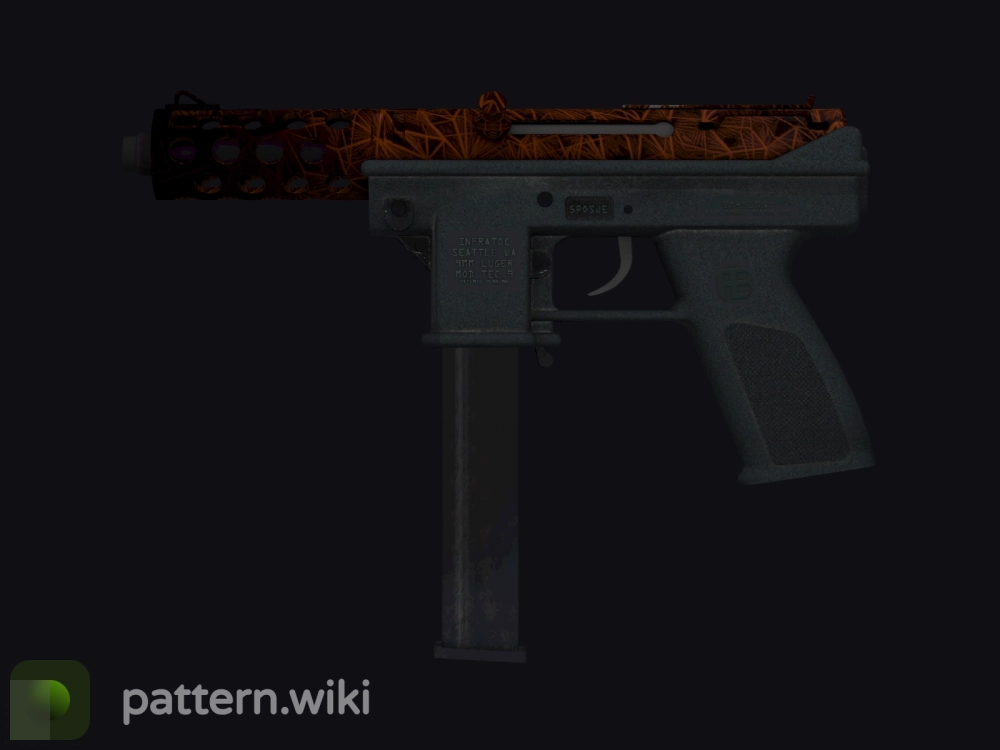 Tec-9 Red Quartz seed 383