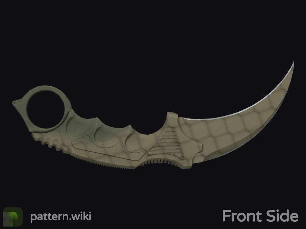 Karambit Safari Mesh seed 217