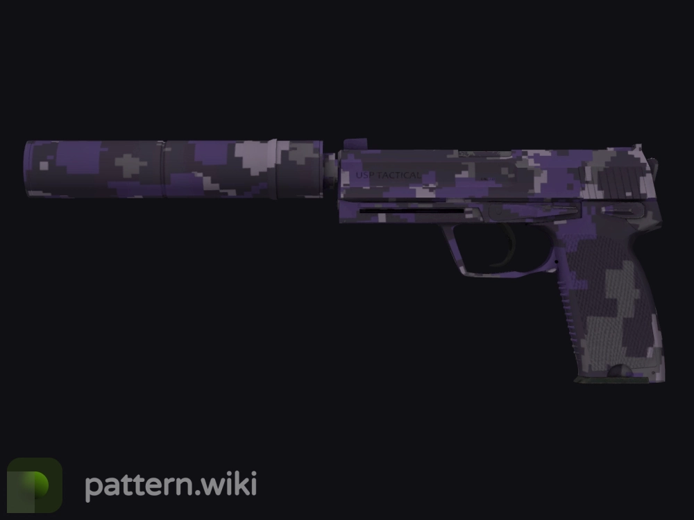 USP-S Purple DDPAT seed 290