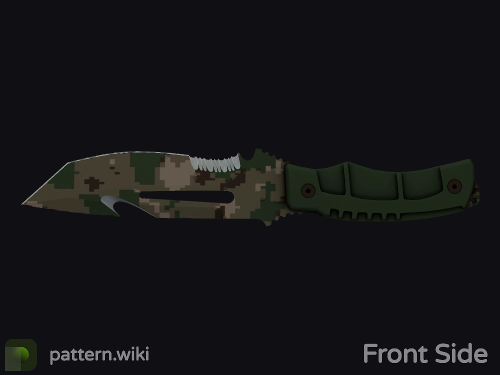 Survival Knife Forest DDPAT seed 152