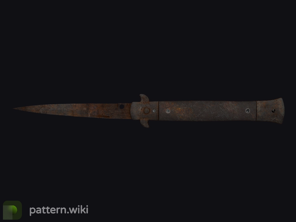 Stiletto Knife Rust Coat seed 983