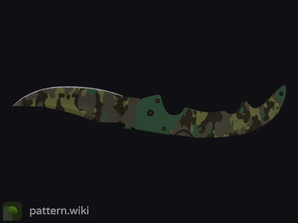 Falchion Knife Boreal Forest seed 409