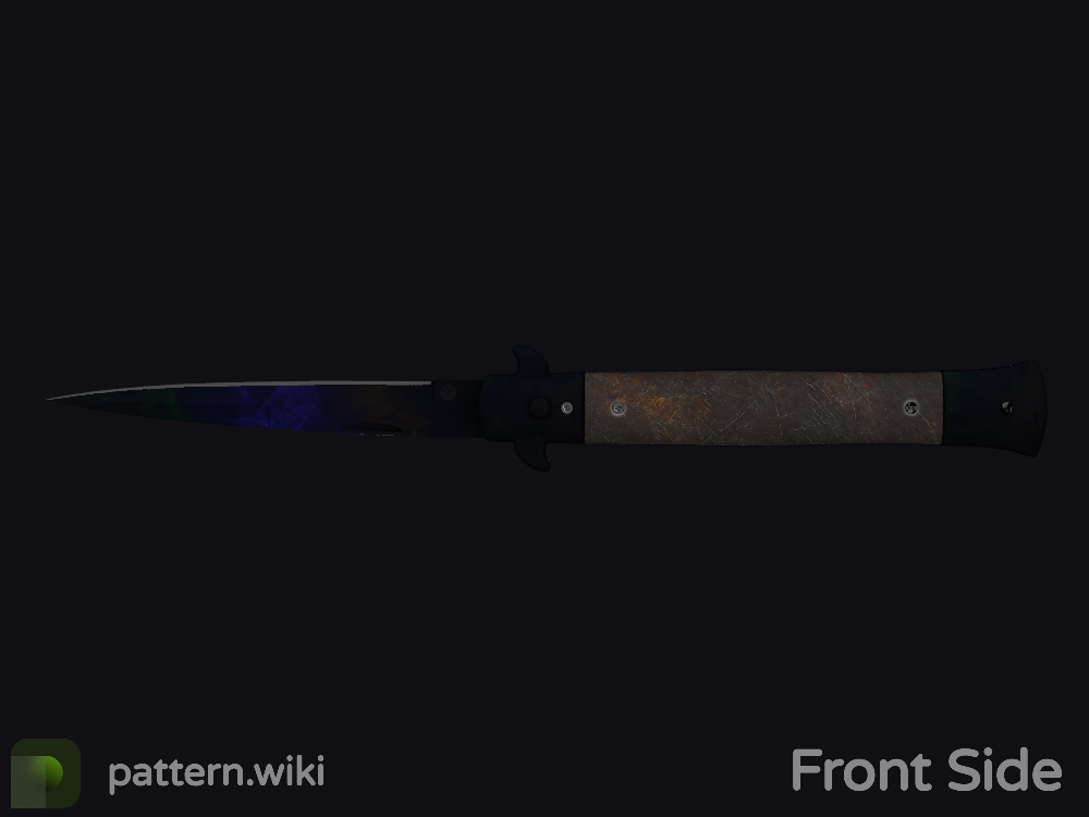 Stiletto Knife Doppler seed 868