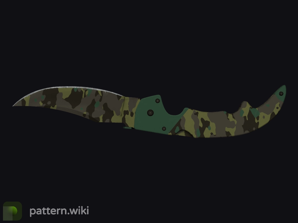 Falchion Knife Boreal Forest seed 413